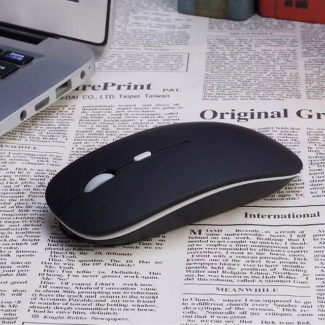 Rechargeable Quiet Click Slim Wireless Mouse
