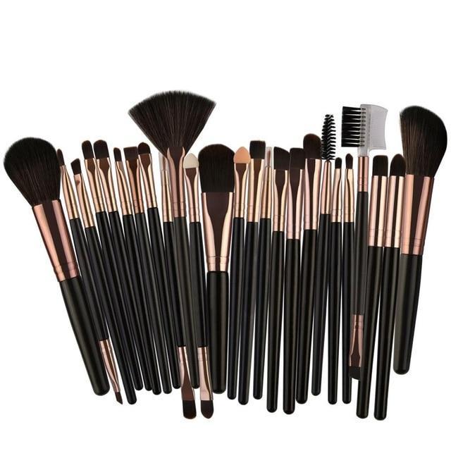 25 Piece: Makeup Beauty Brush Kit