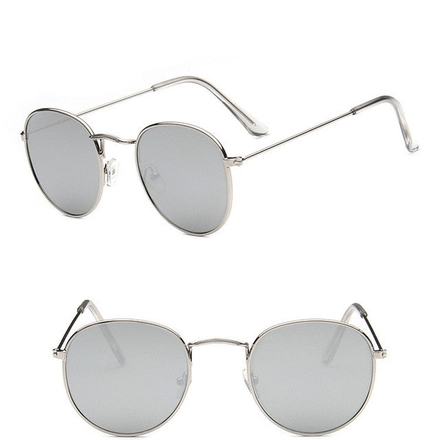 LeonLion 2019 Metal Round Vintage Sunglasses Women Mirror Classic Retro Street Beat Glasses Men Glasses Driving Oculos De Sol