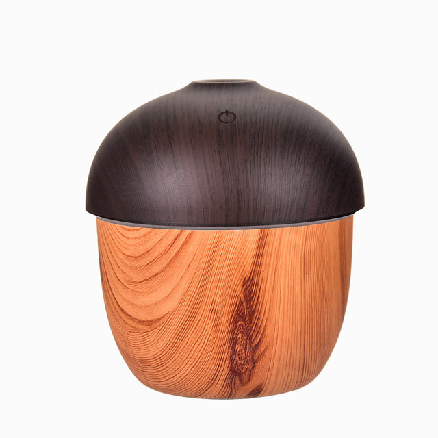 Mini Acorn USB LED Color Changing Aroma Oil Air Humidifier