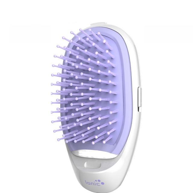 Mini Electric Ionic Massaging Hair Brush