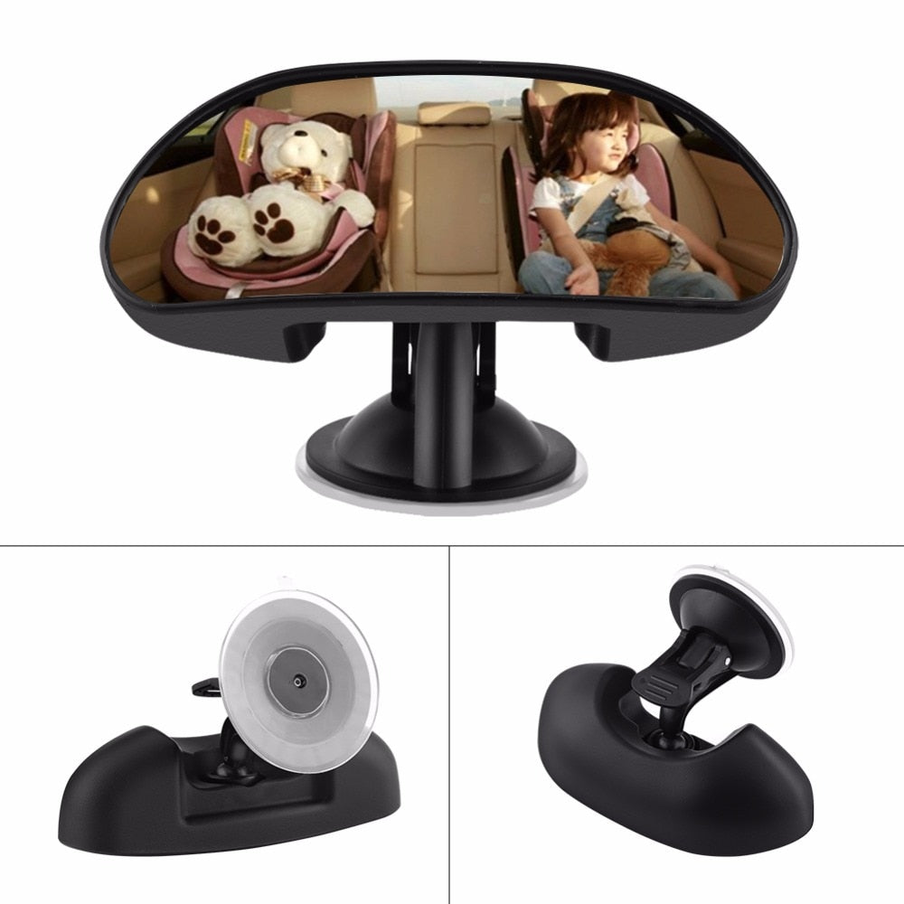 2-in-1 Safety Backseat Car Mirror