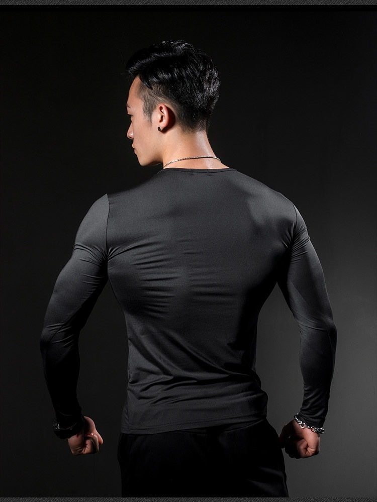 Men's Quick Dry Compression Long Sleeves