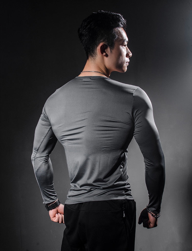 Men's Quick Dry Compression Long Sleeves