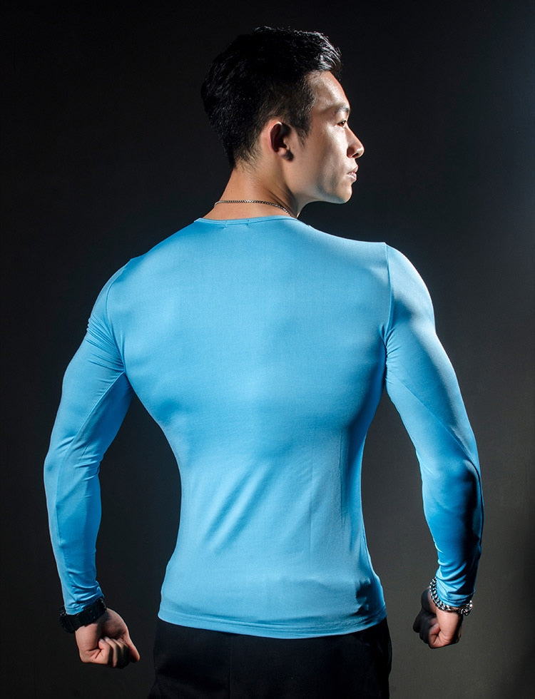 Men's Quick Dry Compression Long Sleeves