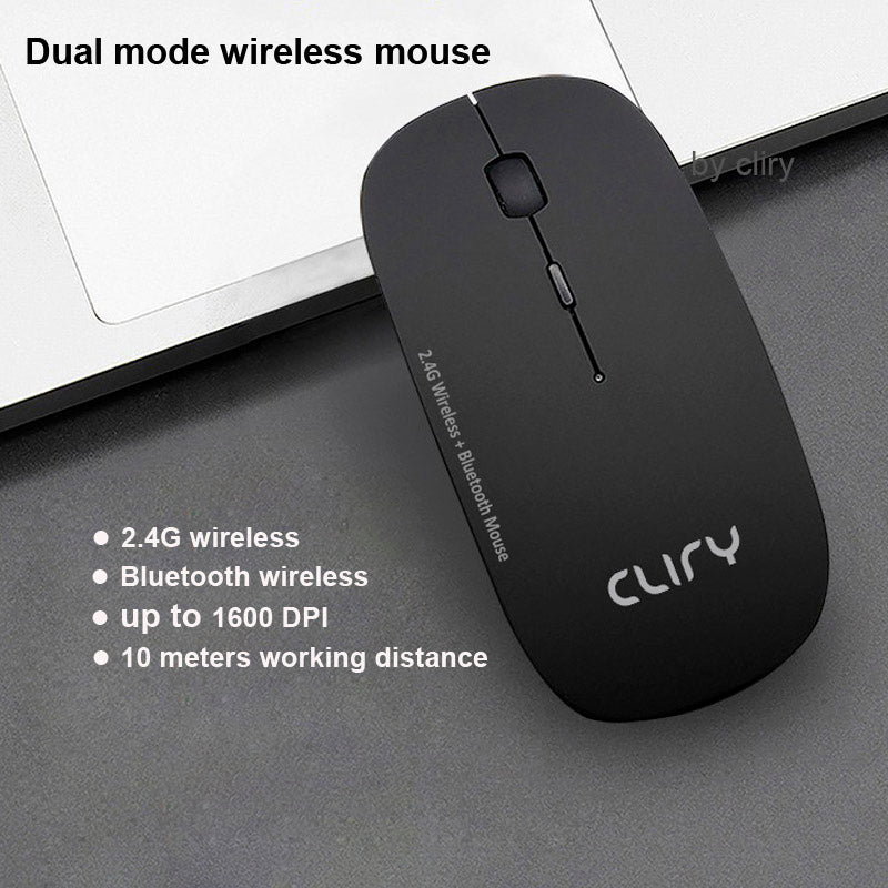 Portable Ultra Thin Ergonomic 2.4GHz Wireless Optical Mouse