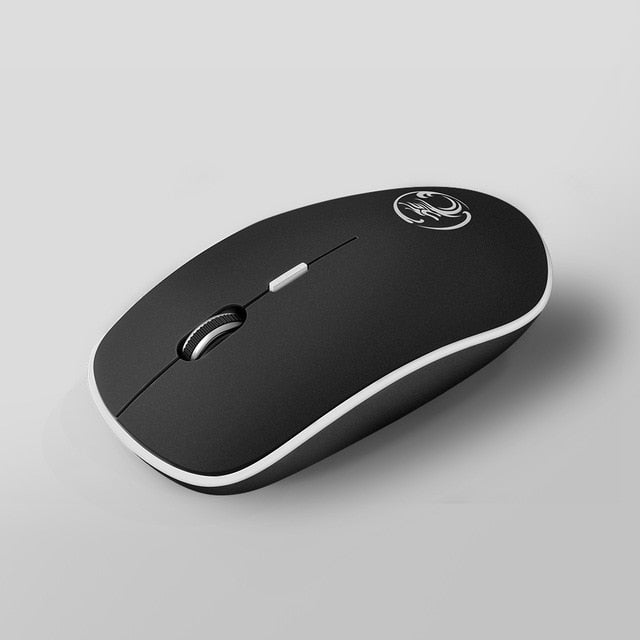 Silent Optical 2.4Ghz Ergonomic Wireless Mouse with Nano Receiver