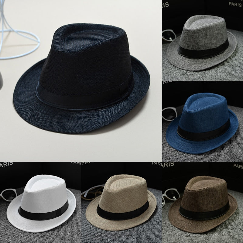 Men's Panama Wide Brim Designer Fedora