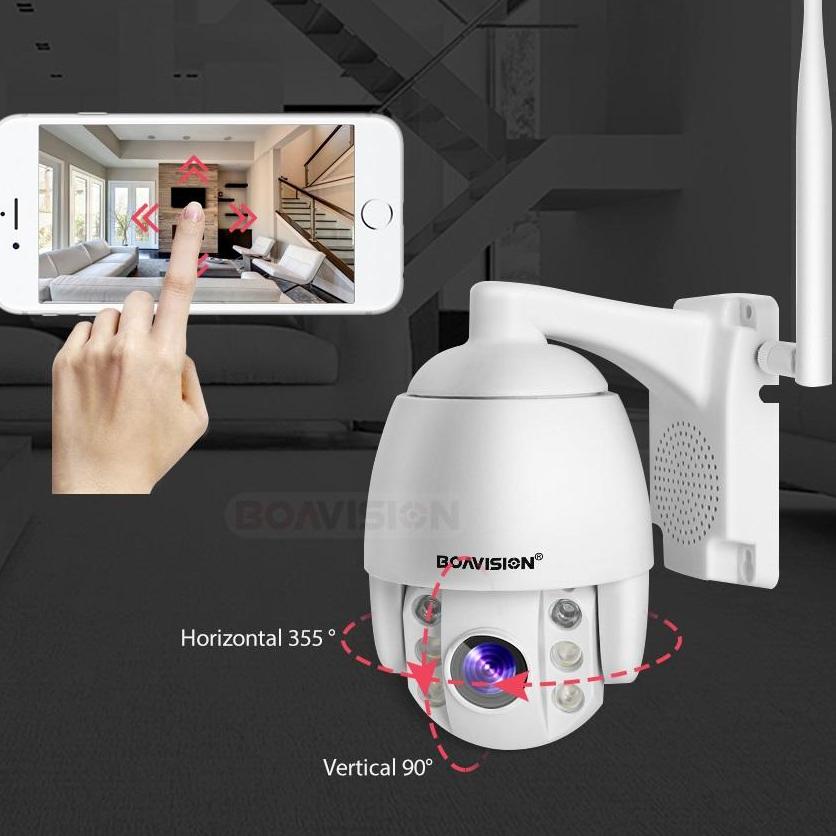 Micro 2.5 Inch Speed Dome WiFi 1080P IP Security Camera