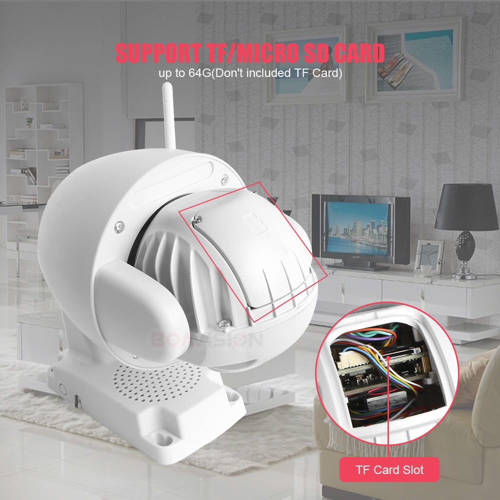 Micro 2.5 Inch Speed Dome WiFi 1080P IP Security Camera