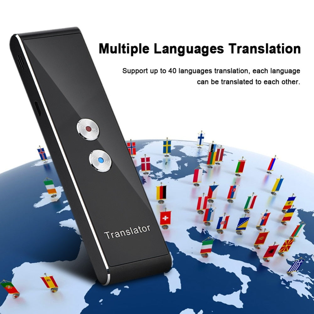 Bluetooth Intelligent 41 Language Real-Time Translator