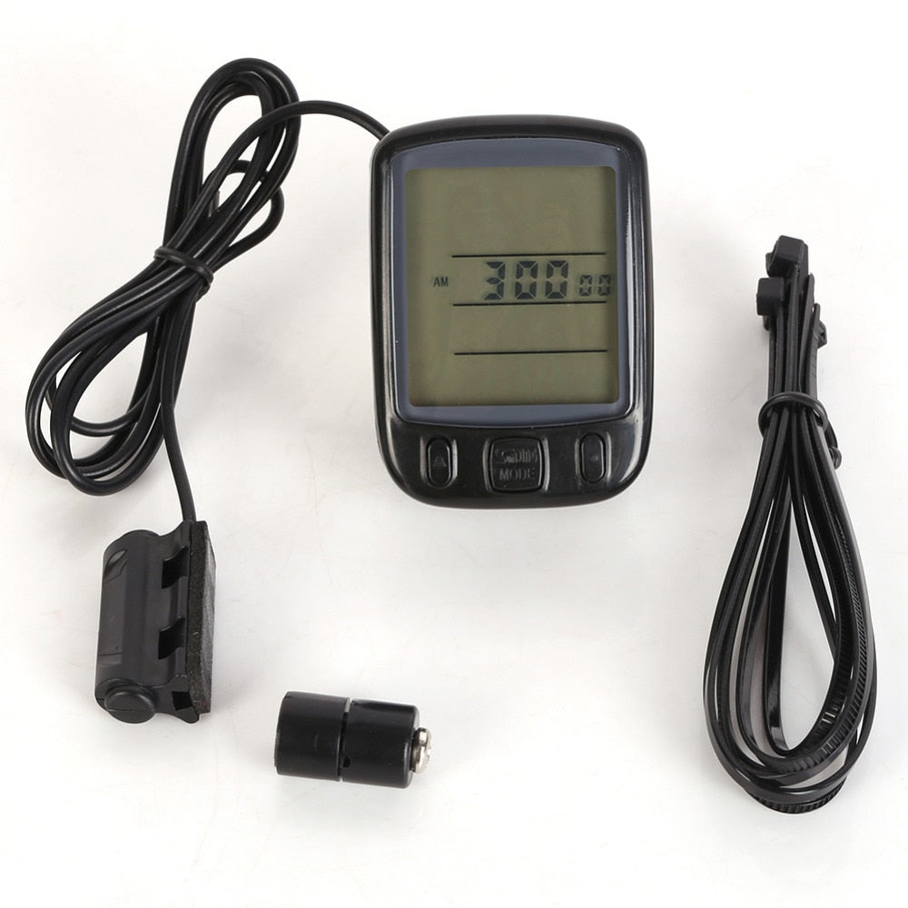Waterproof Multi-Function LCD Cycling Speedometer