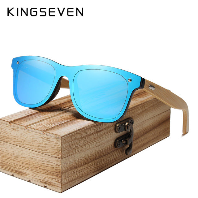 Men's Polarized Bamboo UV400 Sunglasses