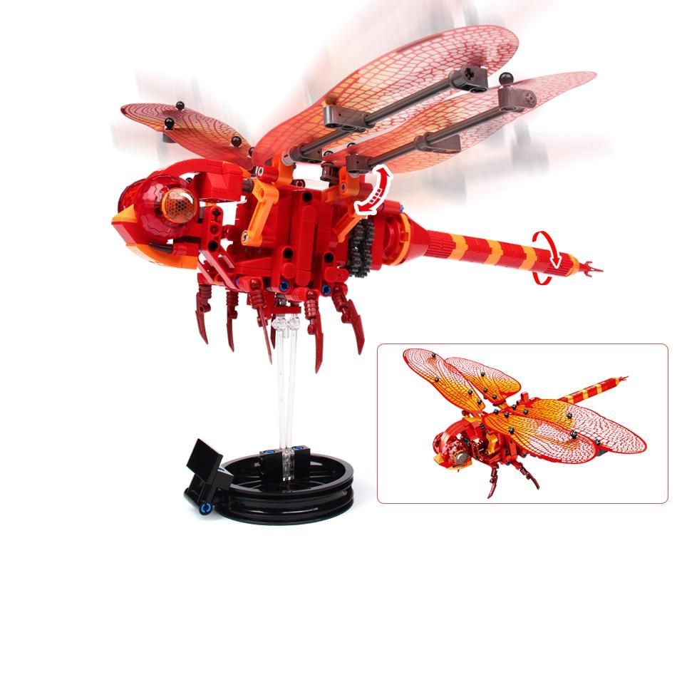 Red Dragonfly Building Blocks Set - 330 Pieces