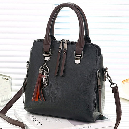 Women's Vintage Leather Handbag