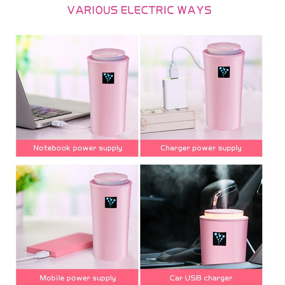 Ultrasonic Aromatherapy USB Essential Oil Air Humidifier