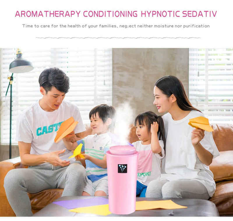 Ultrasonic Aromatherapy USB Essential Oil Air Humidifier