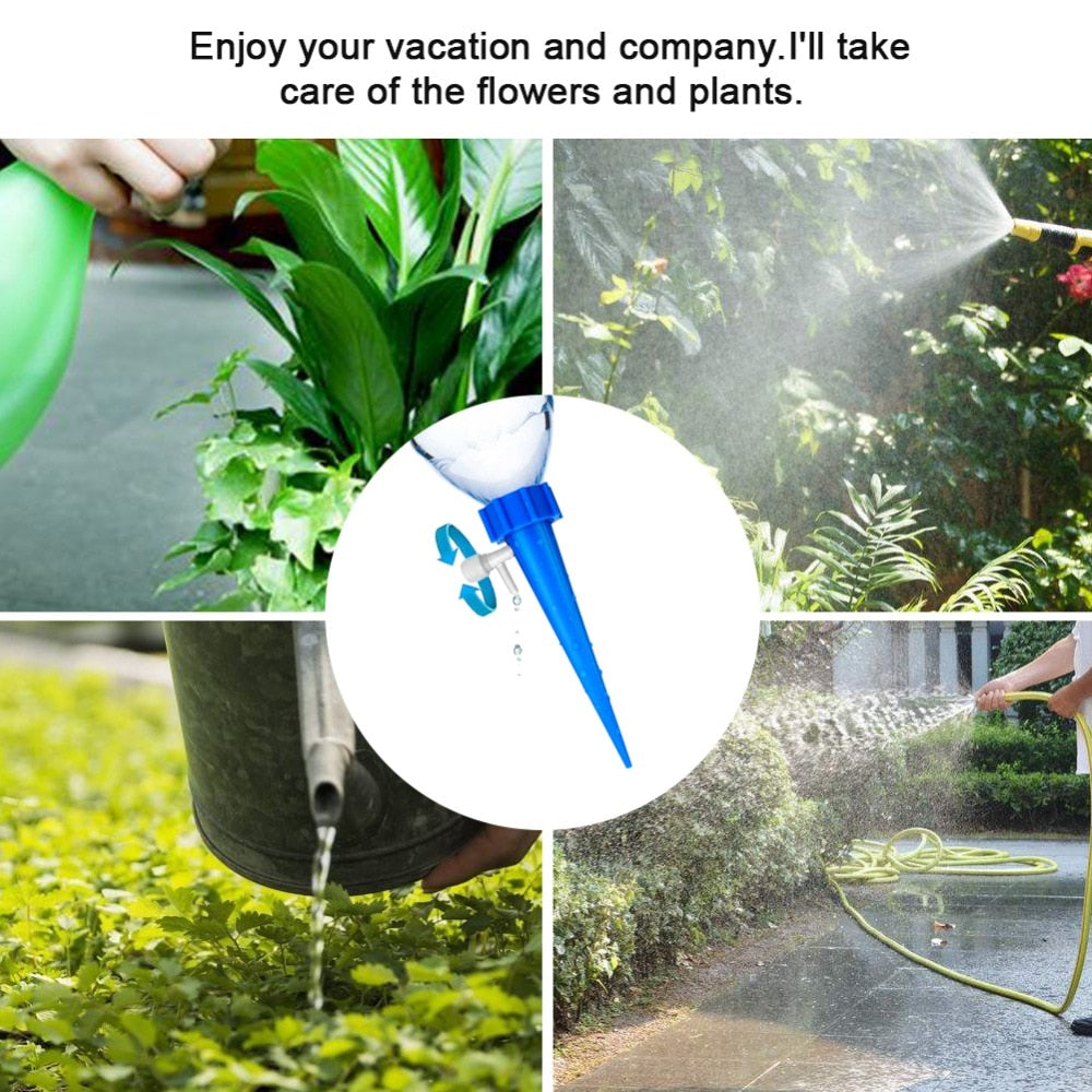 12 Piece: Adjustable Self Automatic Watering Irrigation System