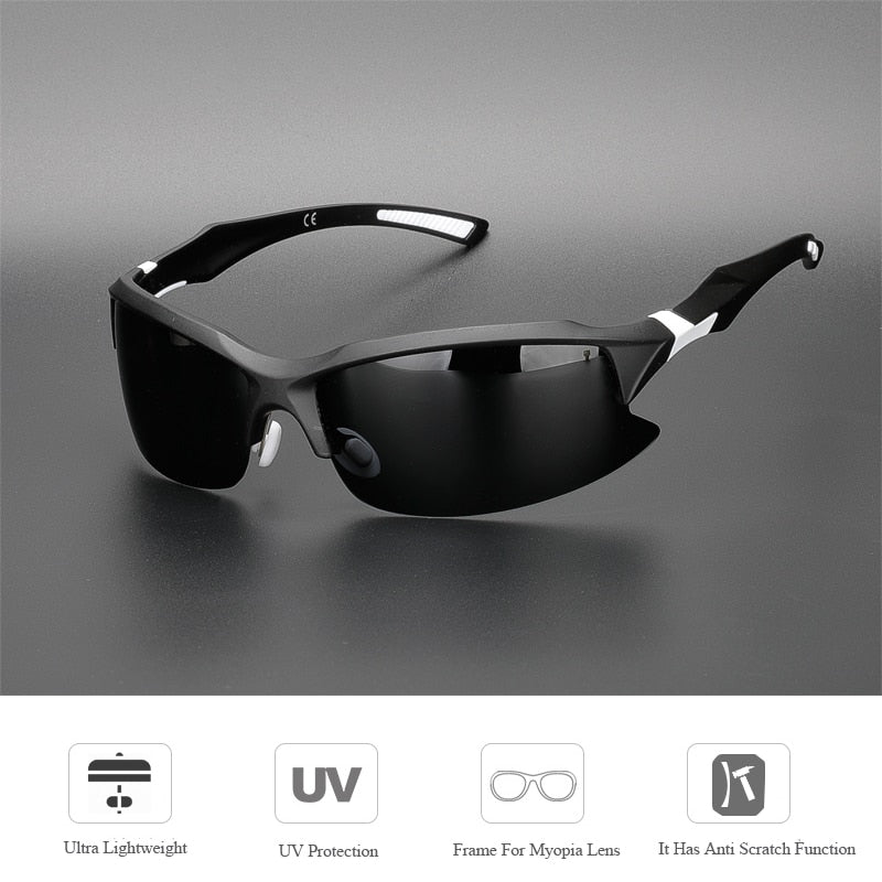 Professional Polarized Outdoor Sport UV400 Sunglasses