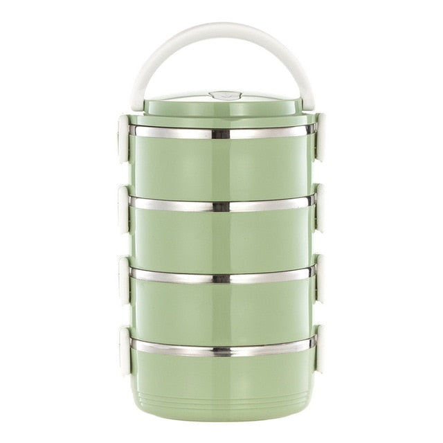 Stainless Steel Insulated Portable Thermal Leakproof Lunchbox