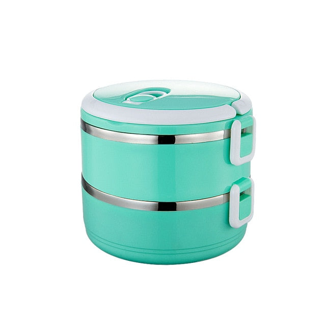 Stainless Steel Insulated Portable Thermal Leakproof Lunchbox