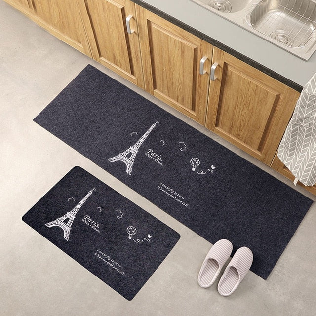 Thin Non-Slip Kitchen Accessory Floor Mats