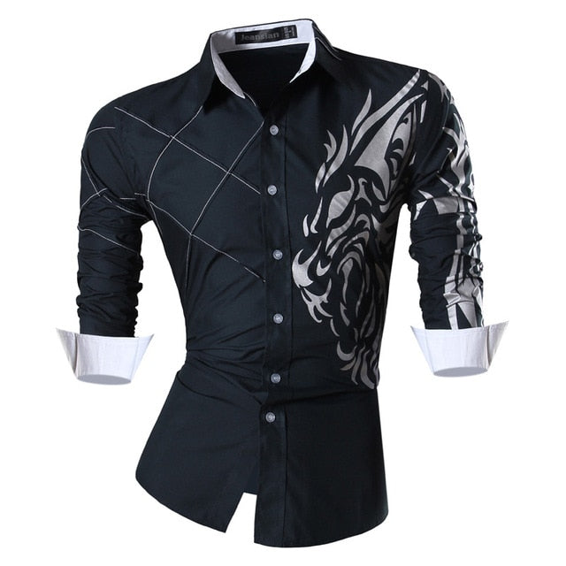 Men's New Lion Essence Long Sleeve Button Down