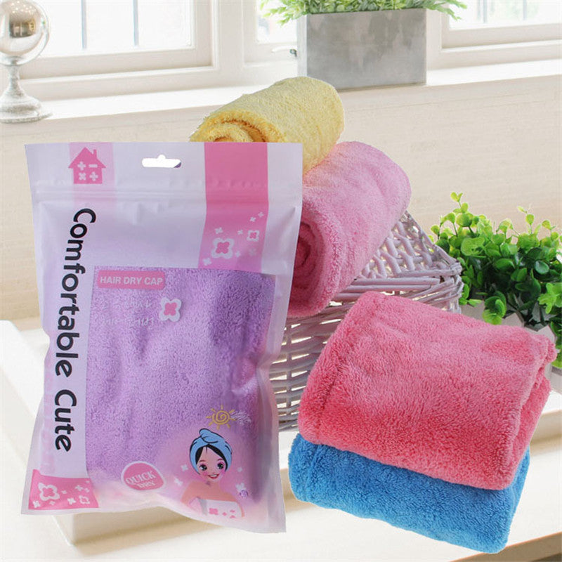 Women's Microfiber Hair Head Towel