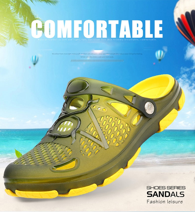 Men's Casual Slip-On Beach Water Shoe Sandals