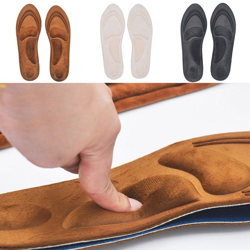 4D Orthopedic Memory Foam Arch Support Insoles