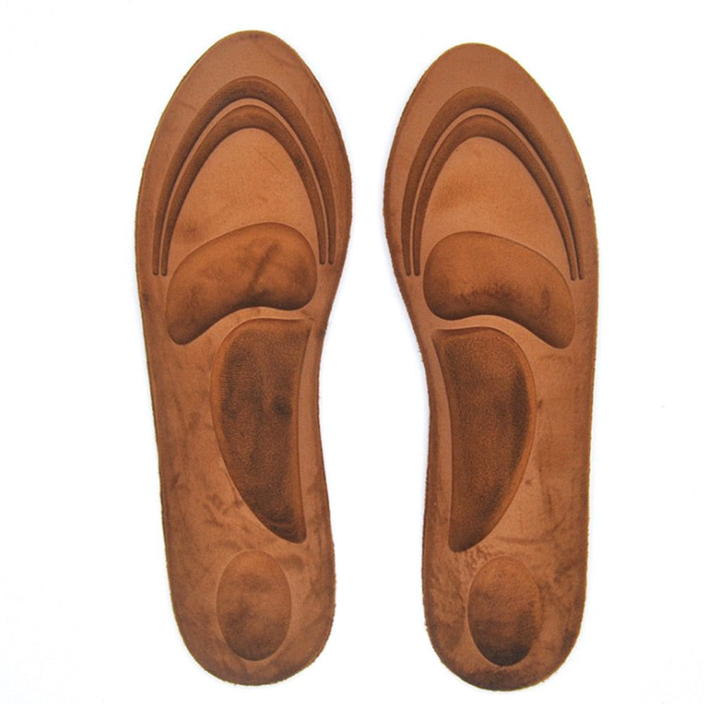 4D Orthopedic Memory Foam Arch Support Insoles