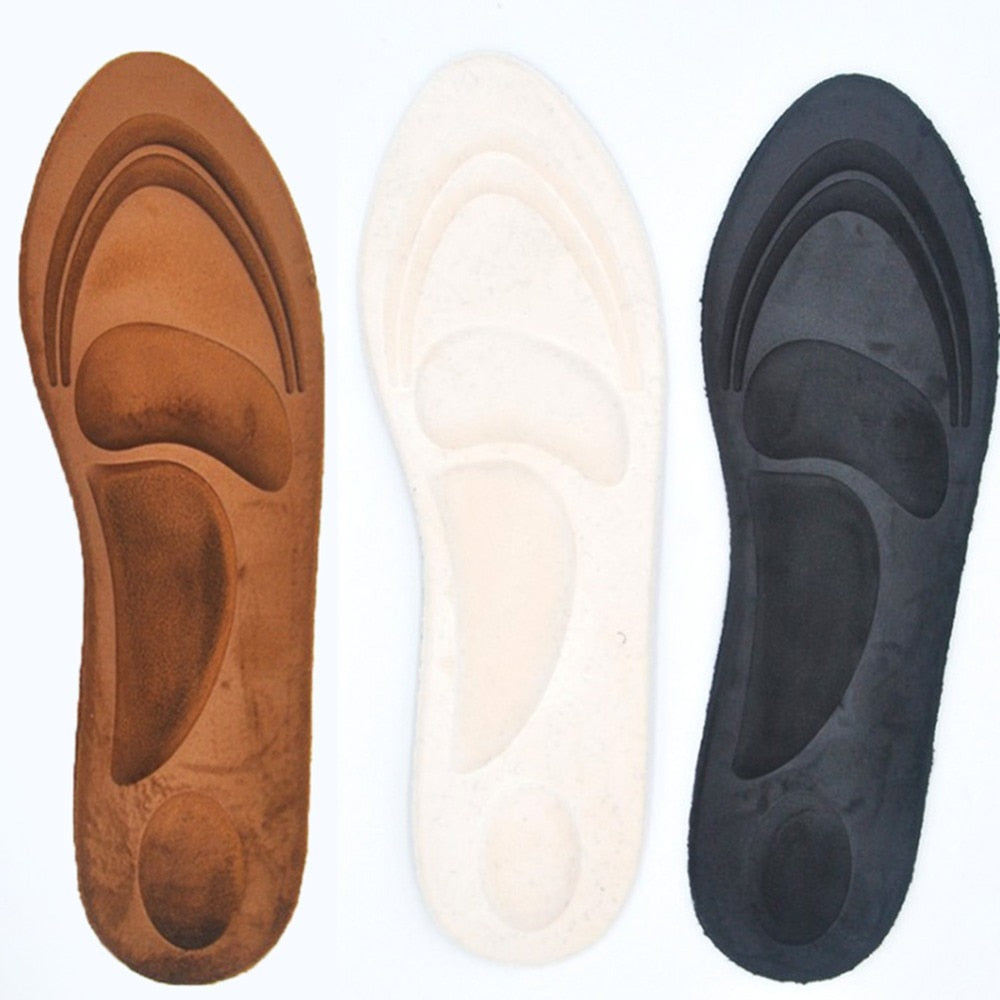 4D Orthopedic Memory Foam Arch Support Insoles