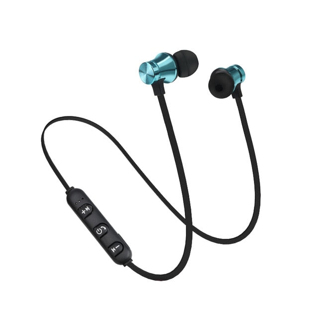 Magnetic Handsfree Sport Bluetooth Headphones with Mic