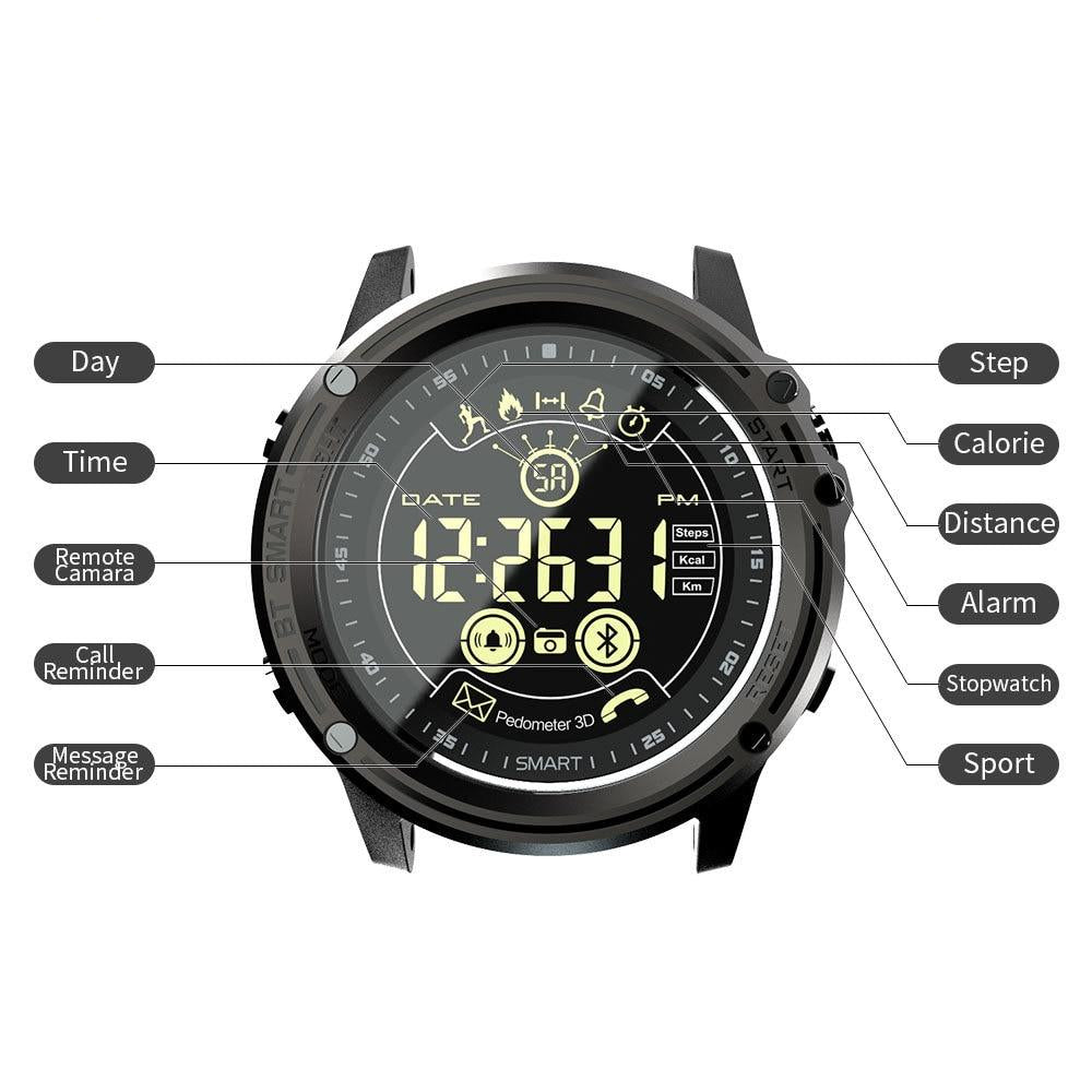 IP68 Waterproof Professional Fitness Smart Watch