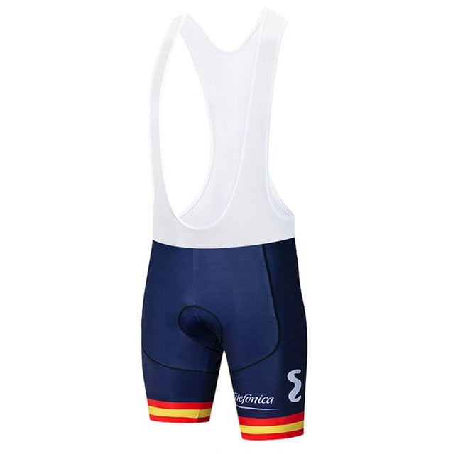 Men's Colorful Cycling Jersey and Gel Bike Shorts