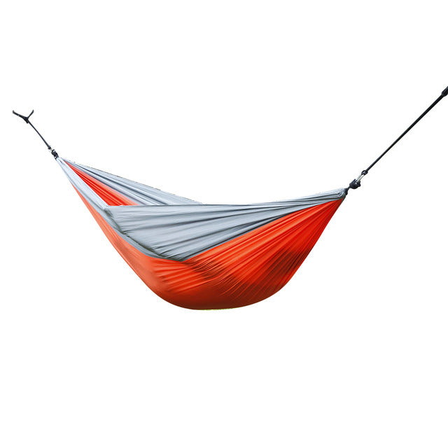 Portable Nylon Parachute Double Camping Hammock