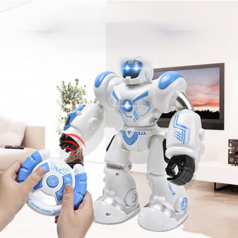 Remote Control Robot LED Light Singing Dancing Toy