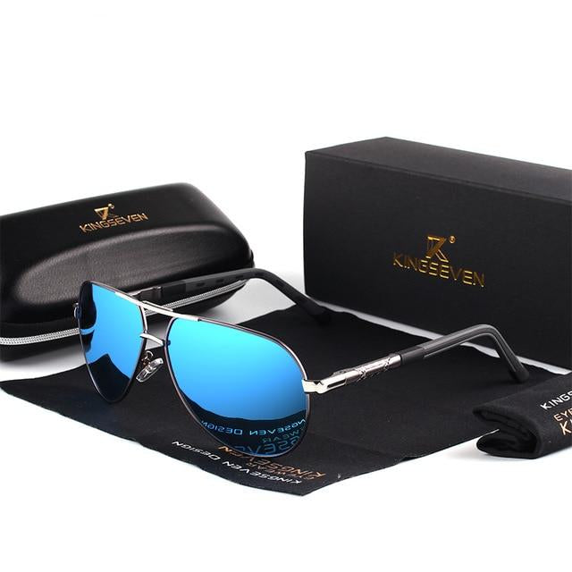 Men's Aluminum Polarized Coated Lens Driving Sunglasses