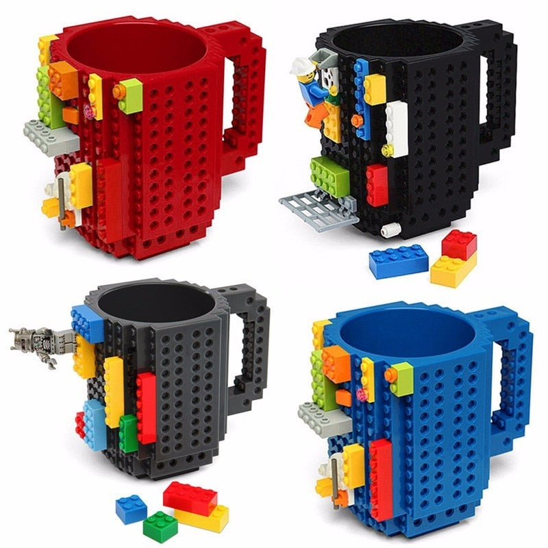 Creative Build-On Building Blocks Coffee Mug