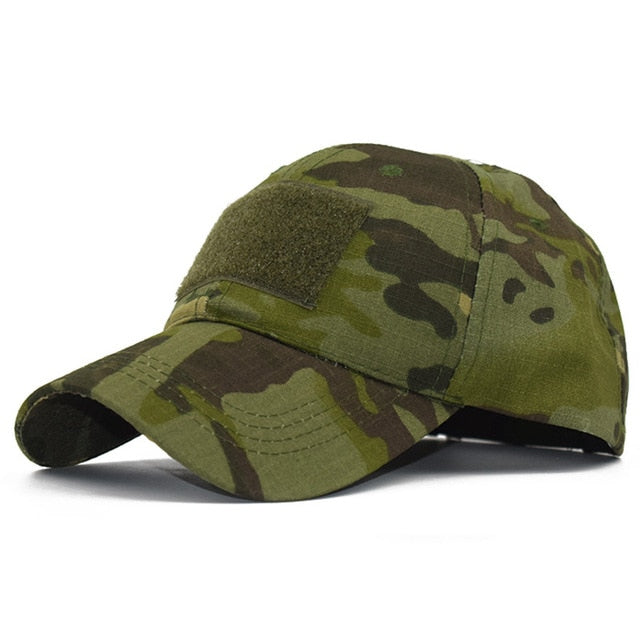 Tactical MultiCam Special Forces Hat with Velcro Patch