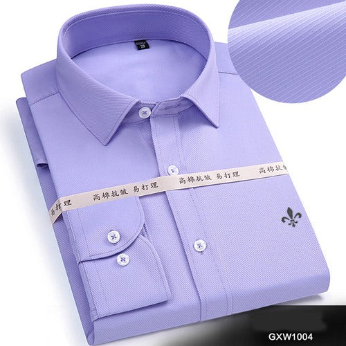 Men's Slim Fit Business Social Dress Shirt
