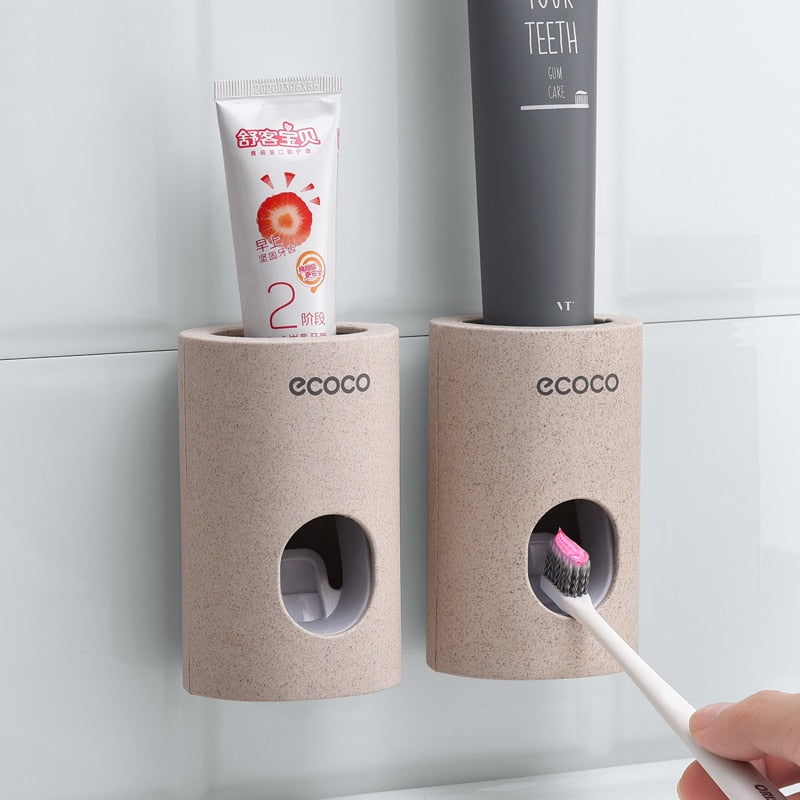 Automatic Wall Mounted Toothpaste Squeeze Dispenser