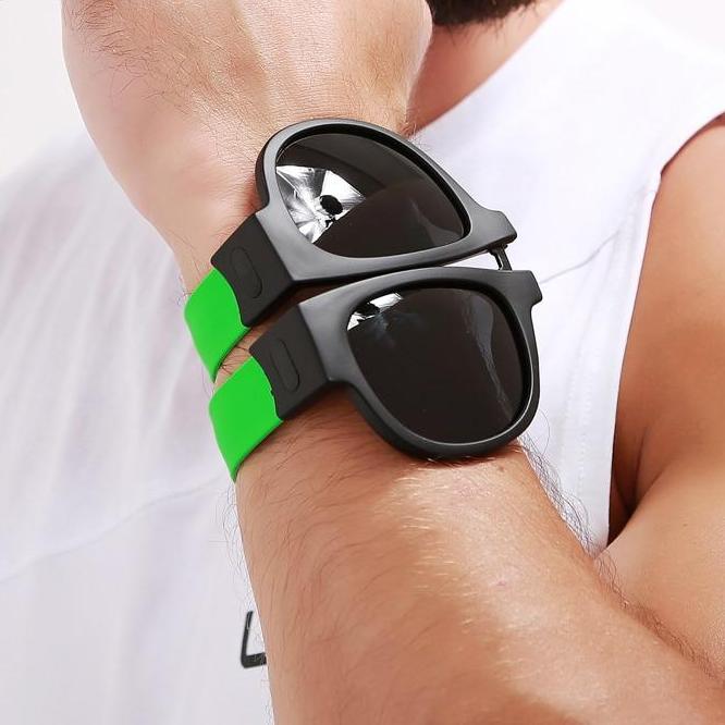 Polarized Foldable Wristband UV400 Sunglasses