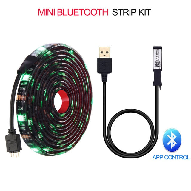 Flexible LED Waterproof Lighting Strip with Self-Adhesive Tape