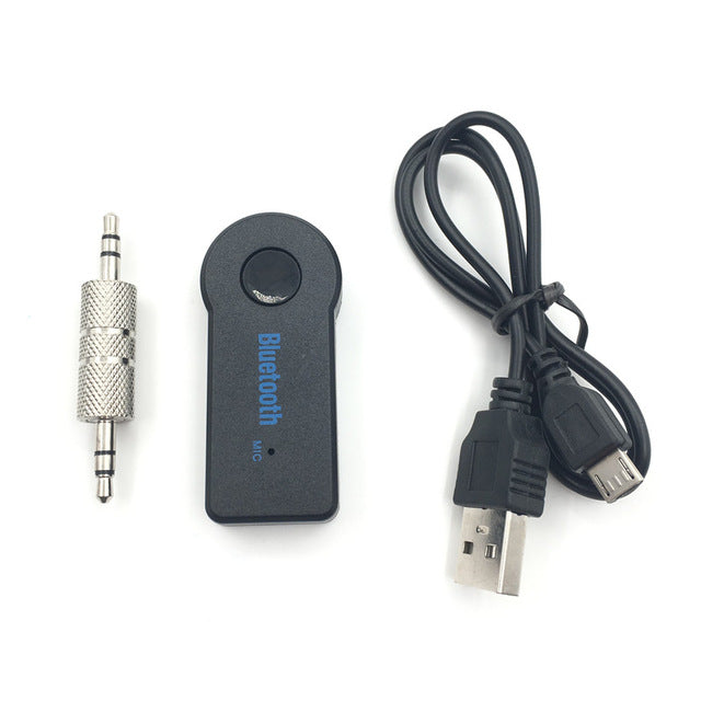 Handsfree Stereo Bluetooth Wireless AUX Car Audio Adapter