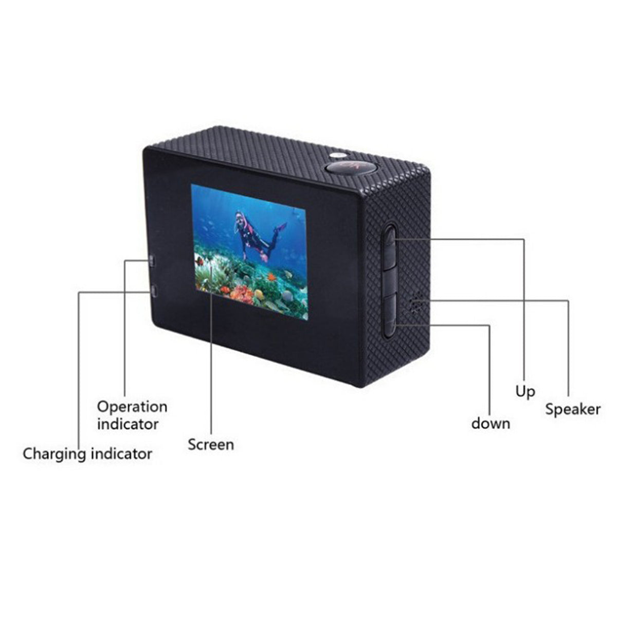 Full 1080P HD Waterproof Sport ActionCam