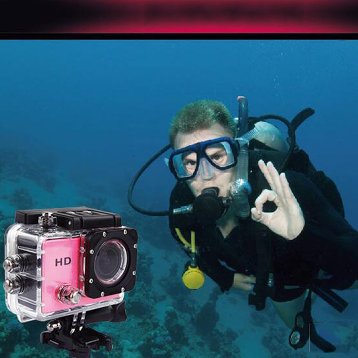 Full 1080P HD Waterproof Sport ActionCam