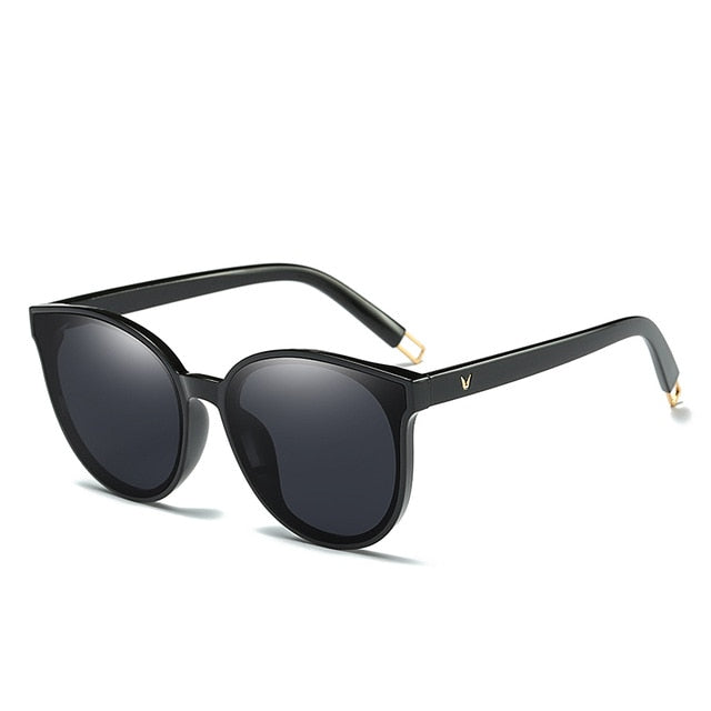 Women's Luxury Flat Top Cat Eye  Sunglasses UV400