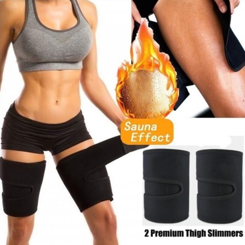 2 Piece: Thermo Neoprene Compression Leg Slimming Belts