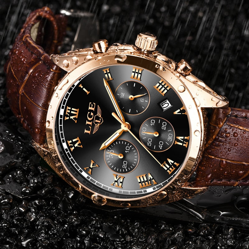 Men's Luxurious Relogio Waterproof Sport Wrist Watch